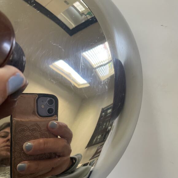 Vintage Westbend Brown Stoneware Scalloped Edge Casserole Dish With Lid - Picture 10 of 10